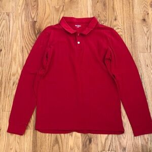 NWOT Old Navy Boys Long Sleeve Pique Polo Size XXL (18)